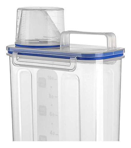 Dispensador De Pó Para Roupas, Sabonete Líquido Multifuncion