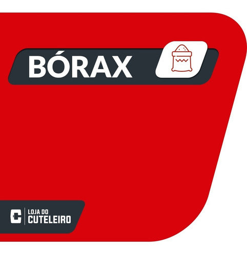 B O R A X Fundente 99,9% Puro Sem Mistura 1 Kg Cutelaria
