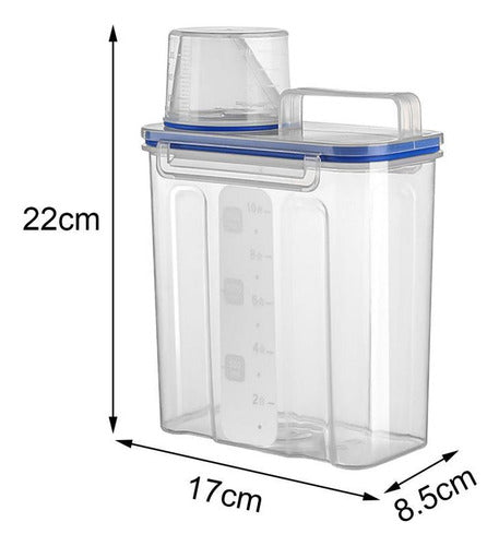 Dispensador De Pó Para Roupas, Sabonete Líquido Multifuncion
