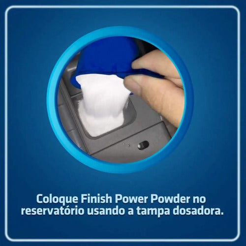 Detergente Pó 450g Secante 250g Maquina Lavar Louças Kit