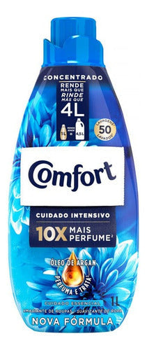 Kit 2 Cx Sabão Po Omo 800g 1 Amaciante Comfort 1l