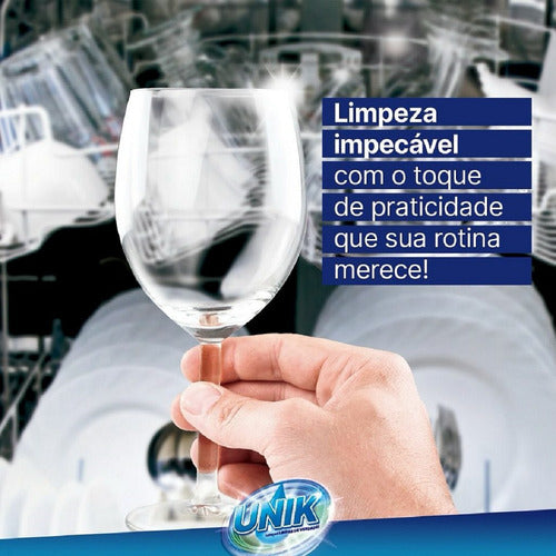 Sabão Unik Máquina Lava Louça 2em1 C/ Secante Abrilhantador
