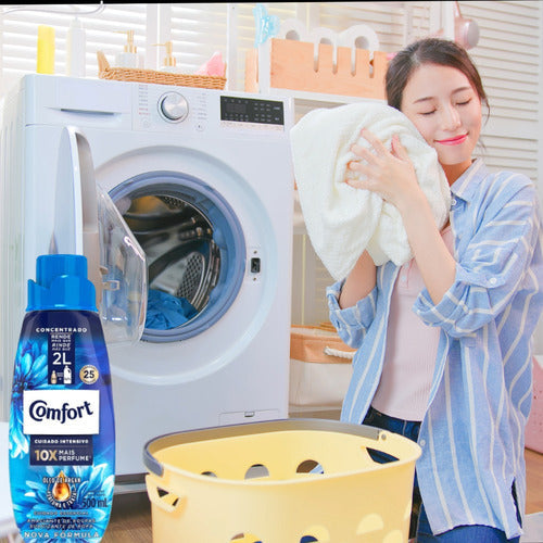 Kit Omo 2,4 Kg Mais Confort 500 Ml Cuidado Essencial Roupas