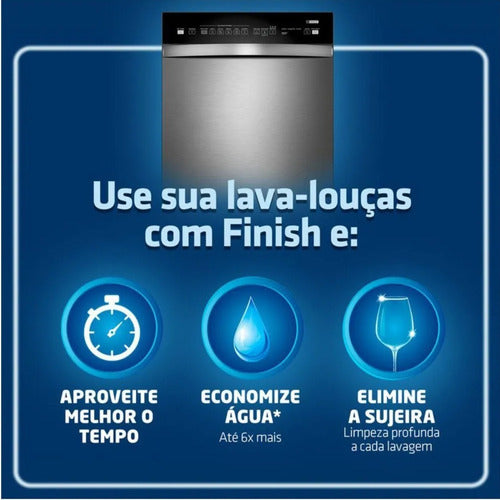 Detergente Pó 450g Secante 250g Maquina Lavar Louças Kit