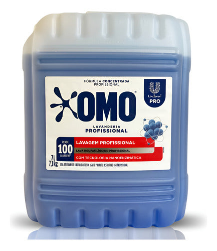 Sabão Líquido Omo Lavanderia Profissional 7 Litros