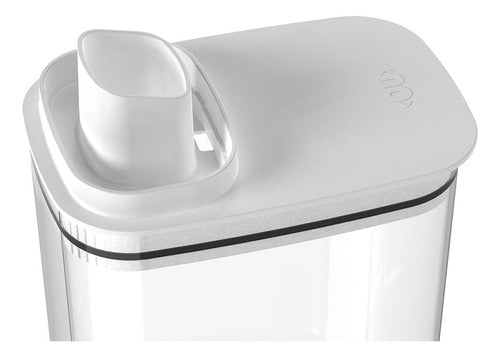 Dispenser C/ Tampa Medidora 2,3l Para Sabão Pó Liquido