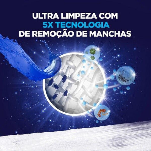 Sabão Líquido Omo Ultra Power Máquina Frontal 1.08l Kit 2und