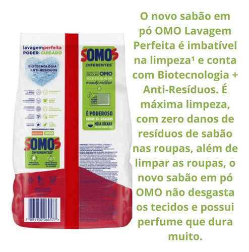 Kit Omo 2,4 Kg Mais Confort 500 Ml Cuidado Essencial Roupas