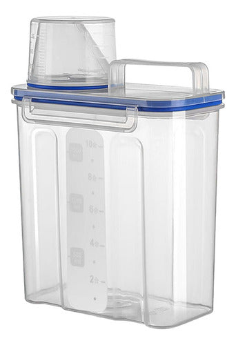 Dispensador De Pó Para Roupas, Sabonete Líquido Multifuncion