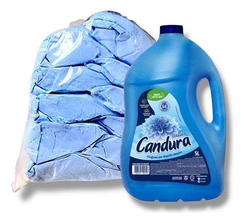 Sabão Em Pó Caseiro 10kg Amaciante Candura 5l Preço Atacado