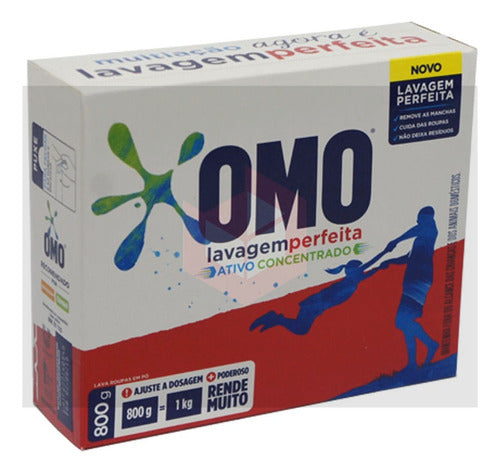 Kit 1 Omo Lavagem Perfeita+ 1 Amaciante Comfort Cuidado 1l