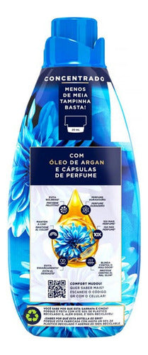 Kit 2 Cx Sabão Po Omo 800g 1 Amaciante Comfort 1l
