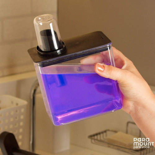 Kit Lavanderia Sabão Em Pó Liquido Amaciante 2,6l Fly 2uni.