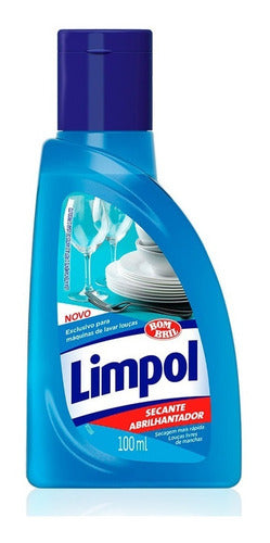 2 Detergente Para Lava-louças Limpol Em Pó 1 Kg + Secante