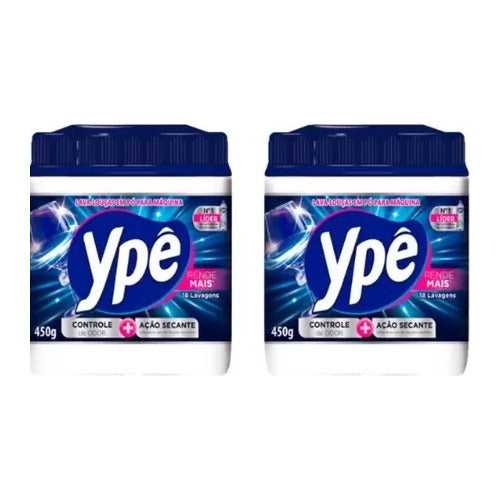 Sabão Para Lava-louças Ypê Em Pó 450 G Kit 2 Unidades