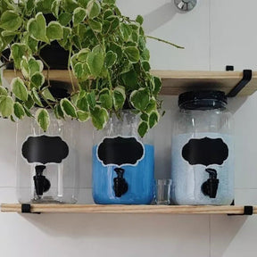 5 Dispenser Amaciante E Sabão Em Pó Liquido 3,6l Lousa Cores