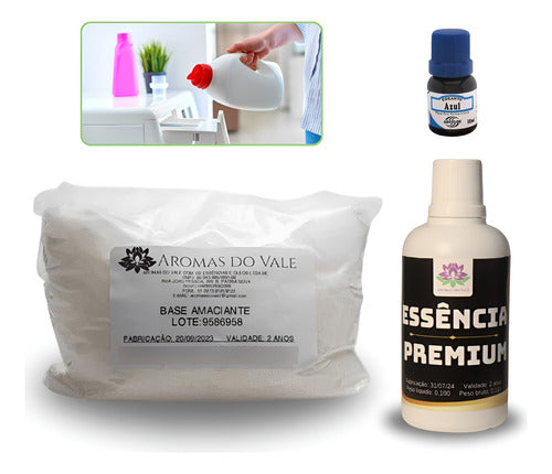 Kit Base Para Amaciante 1kg Rende 40l - Aroma Omo