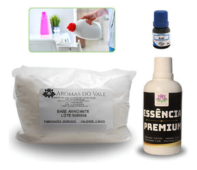 Kit Base Para Amaciante 1kg Rende 40l - Aroma Omo