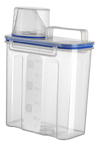 Dispensador De Pó Para Roupas, Sabonete Líquido Multifuncion