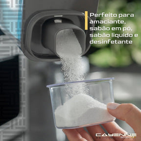 Porta Sabão Líquido  Pó Dispenser  Amaciante Organizador Kit