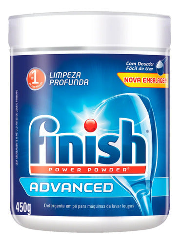 Kit Finish 450g Detergente Pó + 250ml Secante Lava Louças