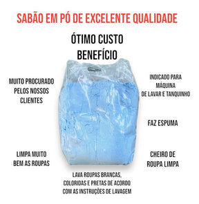 Sabão Em Pó Caseiro 10kg Amaciante Candura 5l Preço Atacado