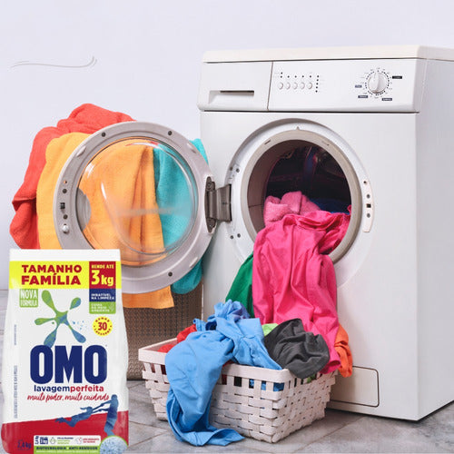Kit Omo 2,4 Kg Mais Confort 500 Ml Cuidado Essencial Roupas