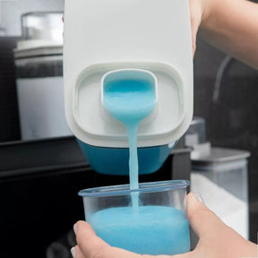 Kit 2 Dispenser Amaciante Sabão Líquido 1,5l Organizador Ou