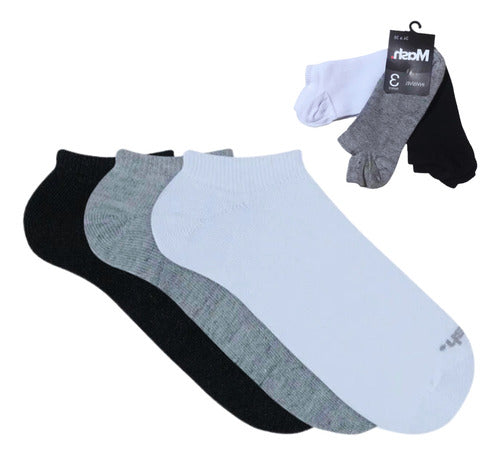 Kit C/ 3 Pares Meia Invisível Mash Ref - 0m0.02