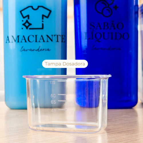 Dispenser Organizador Lavanderia 2,3 Litros Acrílico