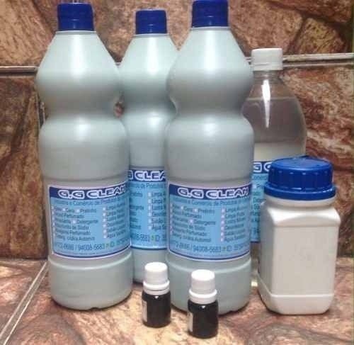 Kit Sabão Liquido  Faz 100 Litros Com Video Aula Barato