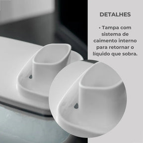 Dispenser C/ Tampa Medidora 2,3l Para Sabão Pó Liquido