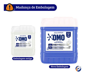 Kit Perfect White: Lava Roupas Omo 7l + Amaciante Comfort 5l