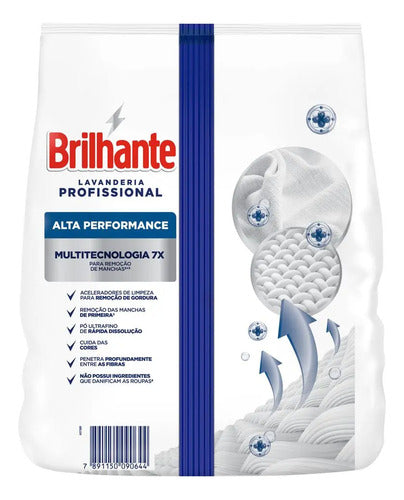 Sabão Em Pó Brilhante Lava Roupas Pro 4kg Muito Bom E Barato
