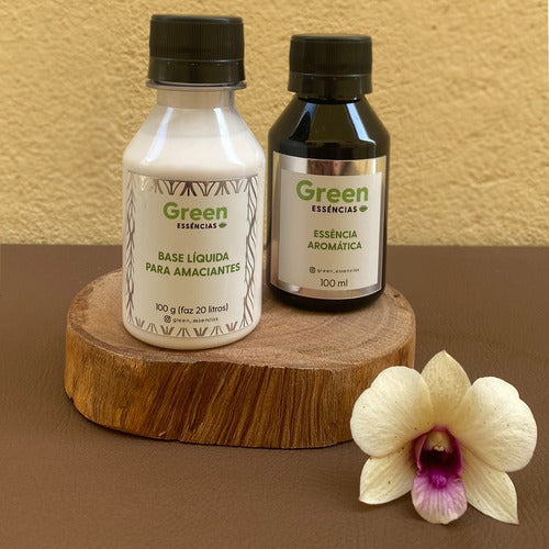 Kit Ess Omo Caribe + Base Líquida Amaciantes 100ml Faz 20 L