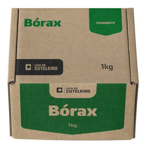 B O R A X Fundente 99,9% Puro Sem Mistura 1 Kg Cutelaria