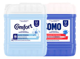 Lava Roupas Lavanderia Pro Omo 7l + Amaciante Comfort 7l
