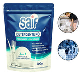 Detergente Em Pó Máquina De Lavar Louças Sabão 500g Secante