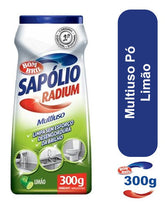 Limpador Em Pó Sapólio Radium Saponáceo Limão Em Frasco