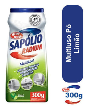 Limpador Em Pó Sapólio Radium Saponáceo Limão Em Frasco