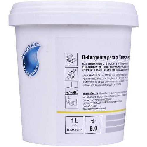 Detergente Em Pó Para Extratora Carpete Estofados Karcher