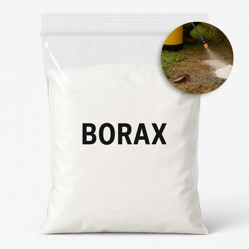 Bórax 1kg Controle De Pragas Ecológico - Formigas E Baratas