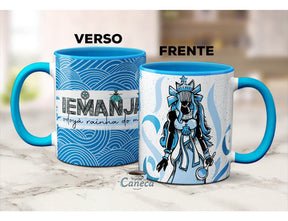 Caneca Iemanjá Odoyá Rainha Do Mar Yéyé Omó Ejá Orixá