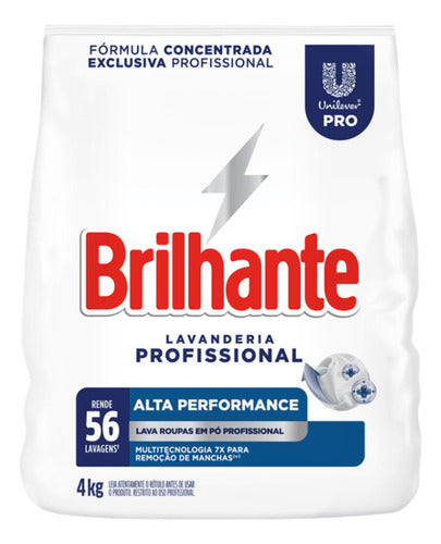 Sabão Em Pó Brilhante Lava Roupas Pro 4kg Muito Bom E Barato