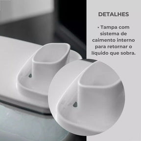 Kit 2 Dispenser Amaciante Sabão Líquido 1,5l Organizador Ou