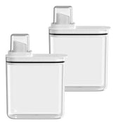 Kit 2 Dispenser Organizador Amaciante Sabão Líquido 1,5l Ou