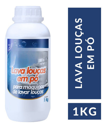Detergente Em Pó Sabao Máquina Lavar Louças 1 Kg Premium