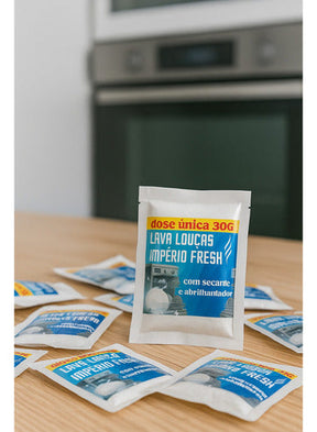 1 Pct Detergente Pó 3 Em 1 - 30g Pocket Lar Fresh - Novidade
