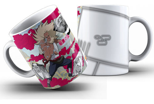 Caneca Personalizada Naruto Terceiro Raikage Aldeia Da Nuvem