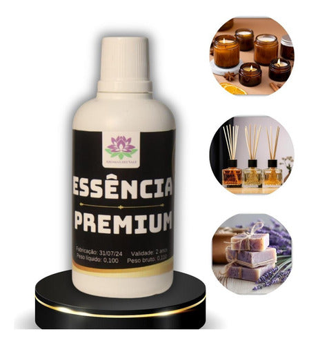 Essências Concentradas Com Aromas De Amaciantes 100ml